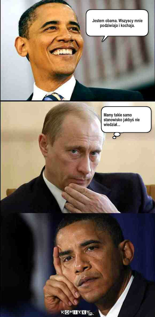 Jetę Obama. –  