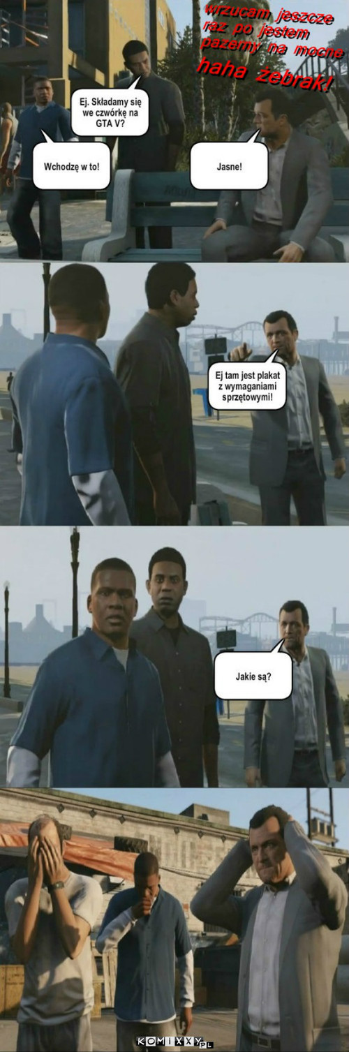 GTA V - żebrak! –  