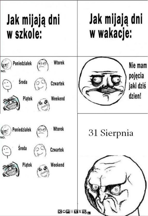 Szkoła i wakacje –  