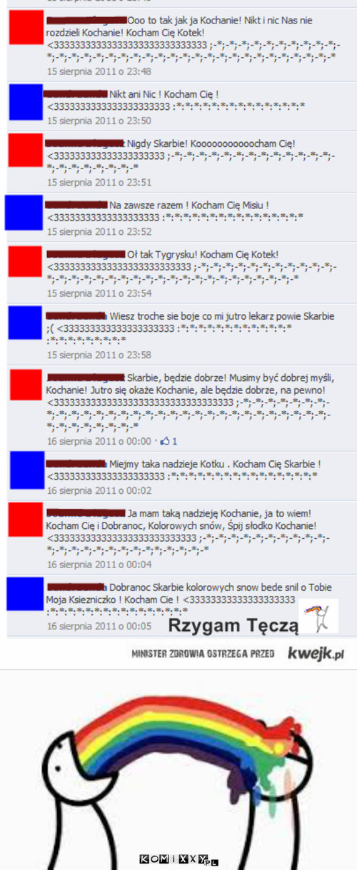 Ah te rozmowy na FB! –  