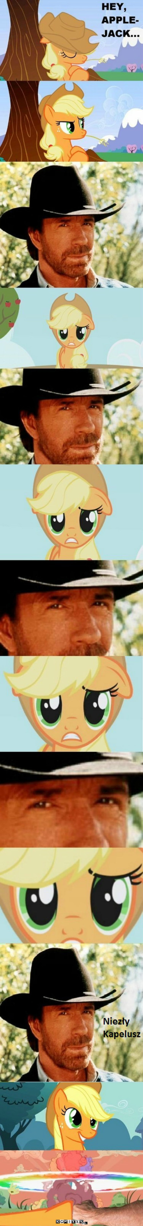 Chuck norris i Applejack –  