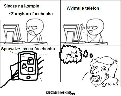 Facebook mną rządzi –  