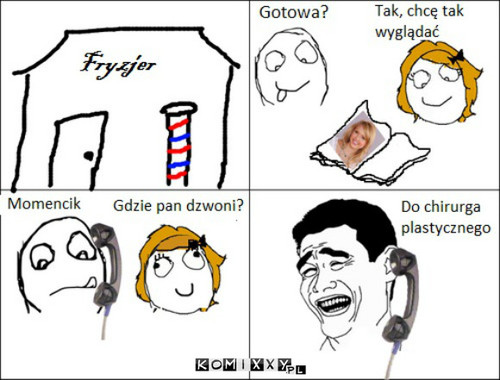 U fryzjera –  