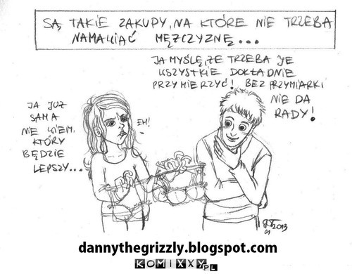 Zakupy z mężczyzną –  