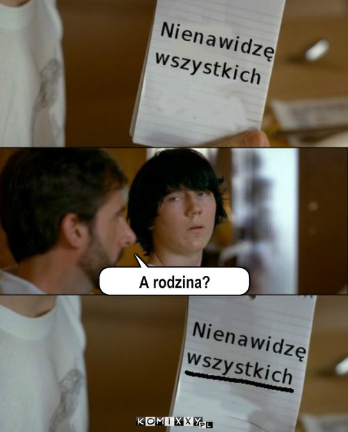 Wszystkich – A rodzina? 