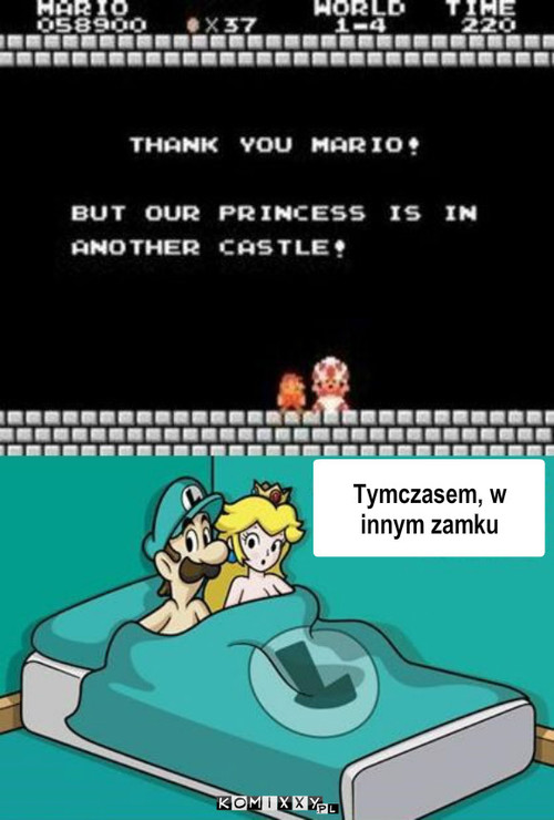 Mario – Tymczasem, w innym zamku 