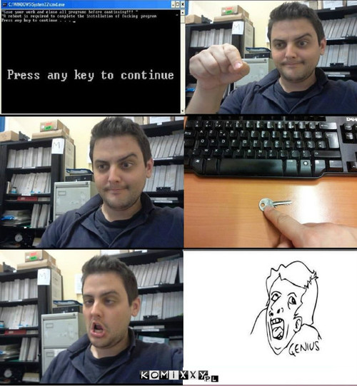 Press any key... –  