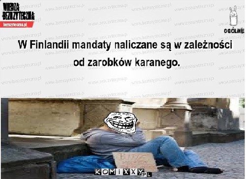 Bezdomny w Finlandi –  