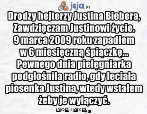 Biber uratował życie –  