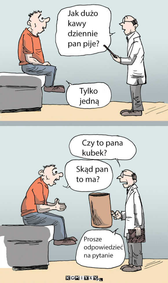 Wizyta U Lekarza Komiks Internetowy 1864