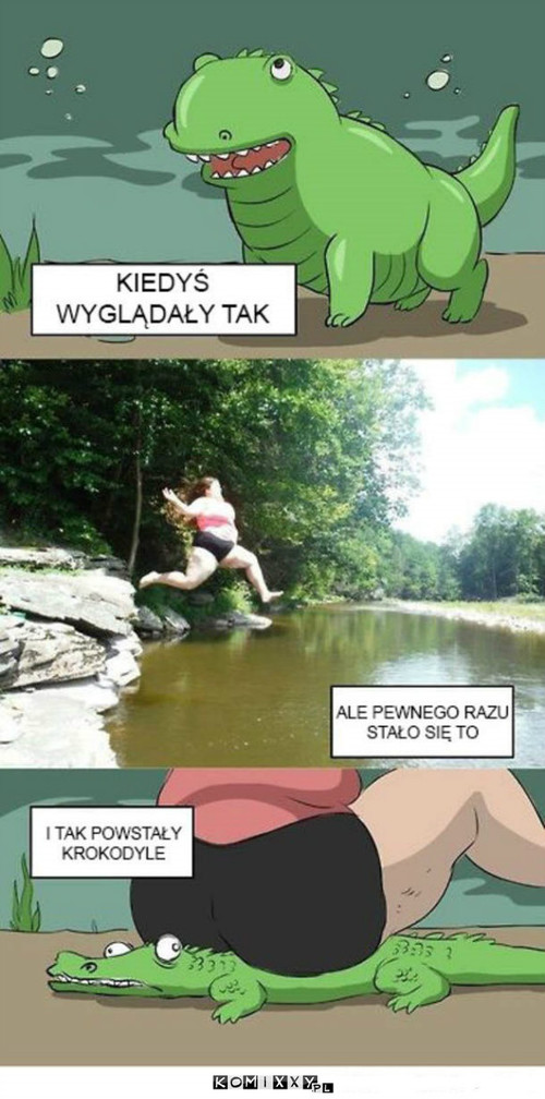 Jak powstały krokodyle –  