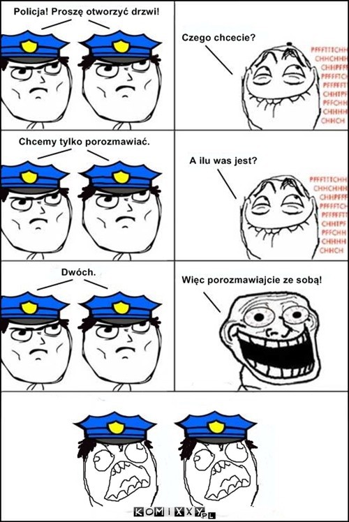 Trollowanie policji –  