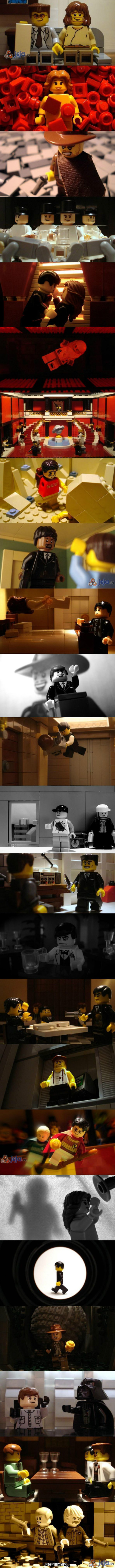 Filmowe sceny z lego –  