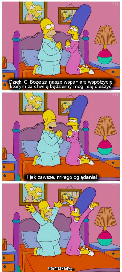Tymczasem w sypialni Simpsonów –  