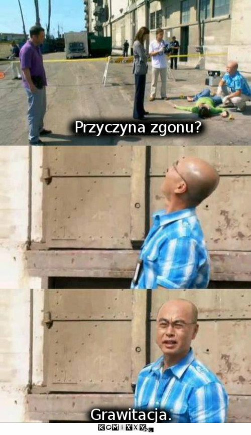 Przyczyna zgonu –  