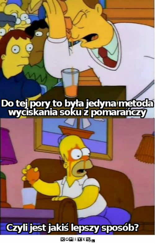 Wyciskanie soku –  