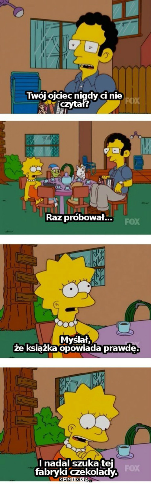 Homer czyta dzieciom –  