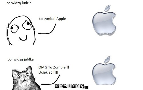 Rekcja na apple –  