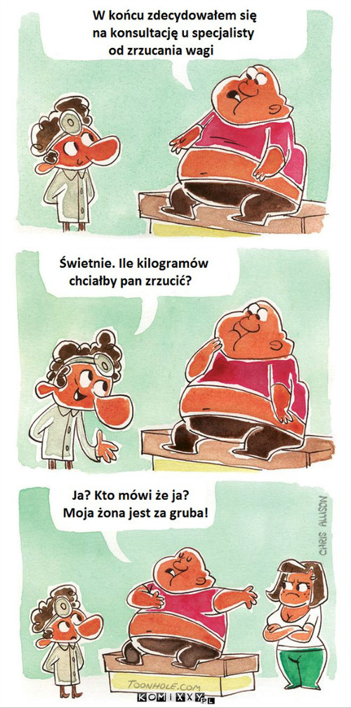 Problem z wagą –  