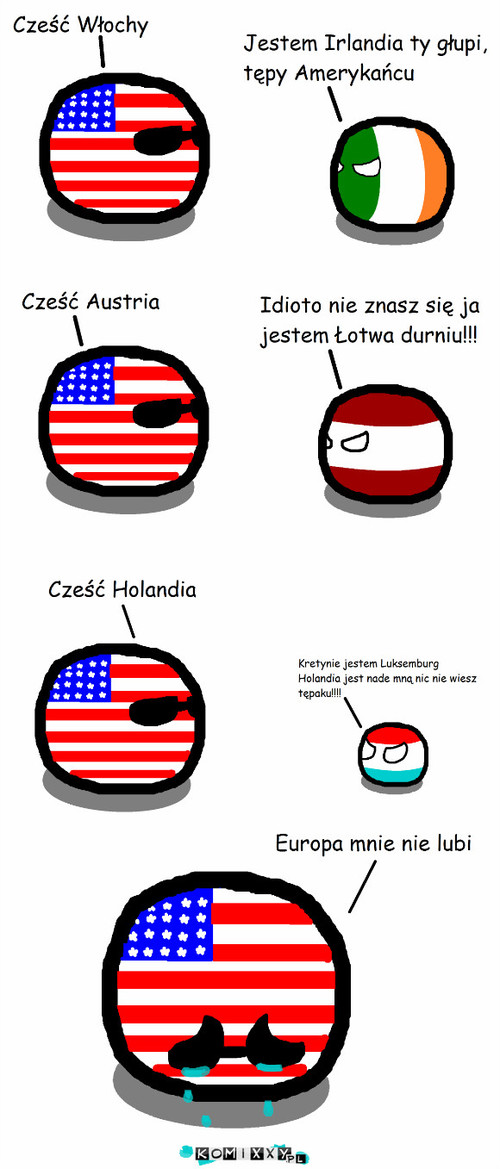 Polandball: Europa nie lubi USA –  