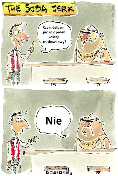 Dupek za ladą –  