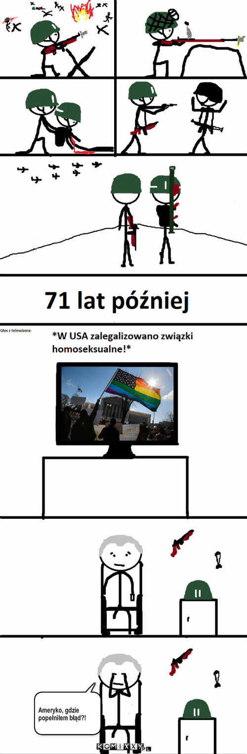 Kolej rzeczy – Ameryko, gdzie popełniłem błąd?! 