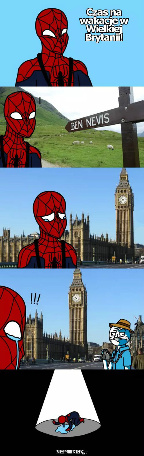 Biedny Spiderman –  