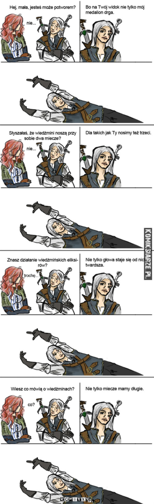 Geralt Podrywa –  