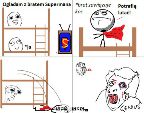 Brat supergłupek –  