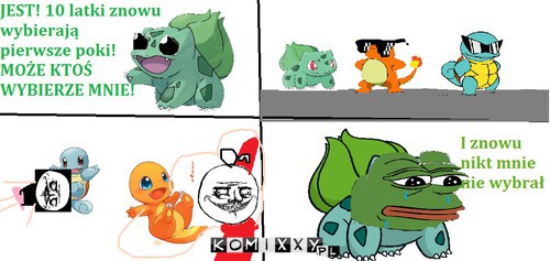 Biedny Bulbasaur –  