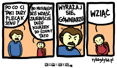 Przepraszam tato ;( –  