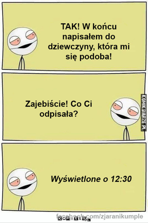 Nareszcie się odważył –  