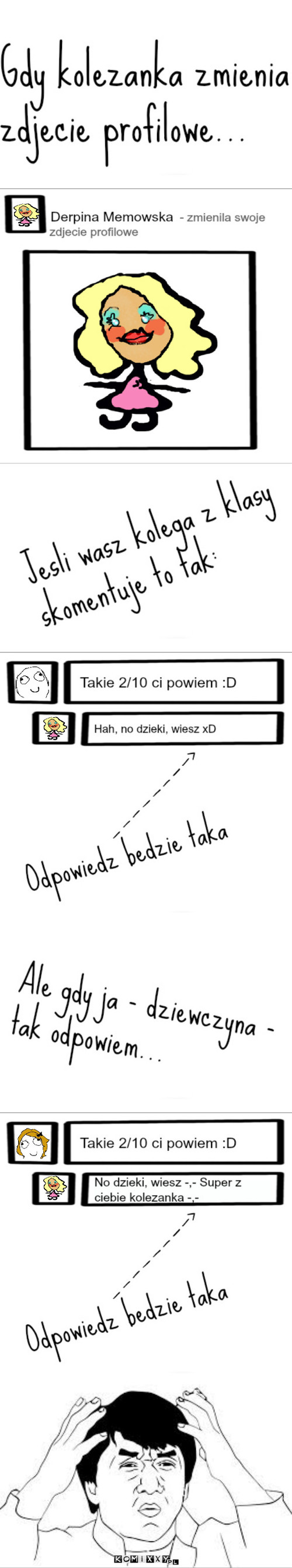 Chłopak a dziewczyna... –  