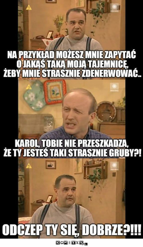 Nie da się wyprowadzić z równowagi –  