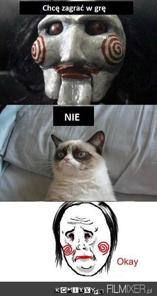 Grumpy Cat VS Jigsaw –  