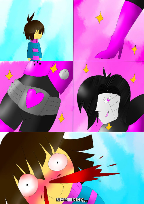 Frisk & Mettaton –  