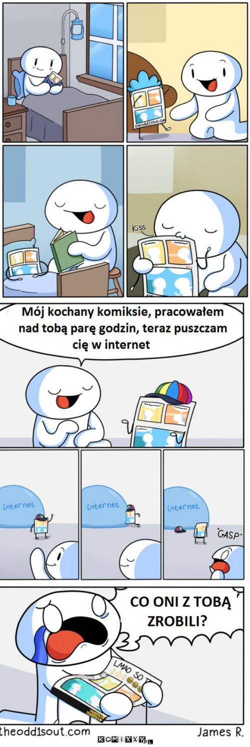 Dla autora komiks jest jak dziecko –  