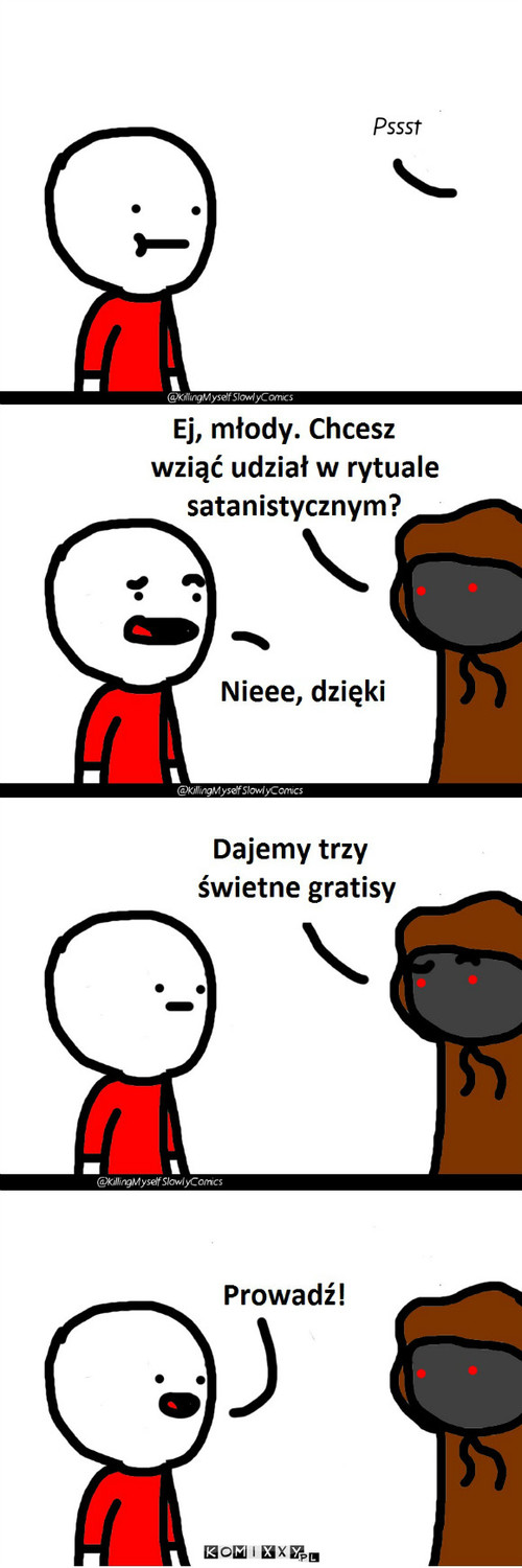 Przekonał mnie –  