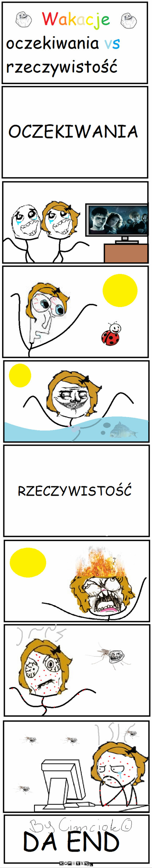 Wakacje oczekiwanie vs rzeczywistość #2 –  