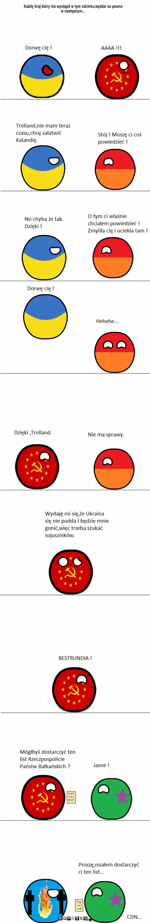 Przygody Kalandii #3 – Każdy kraj który nie wystąpił w tym odcinku,będzie na pewno w następnym... 