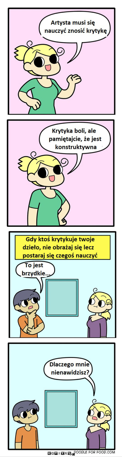 Jak przyjąć krytykę –  