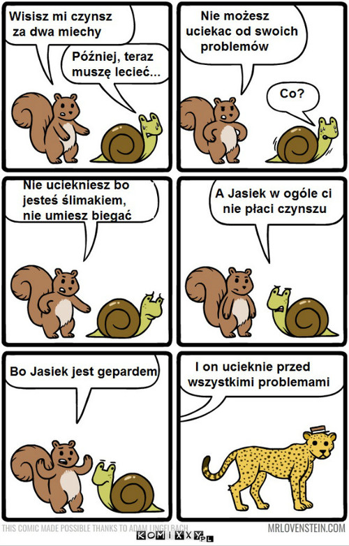 Ucieczka od problemów –  