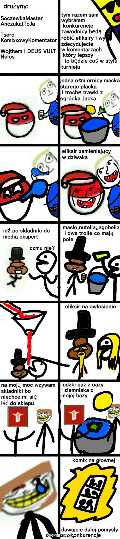 Komixxowe konkurencje cz3 –  