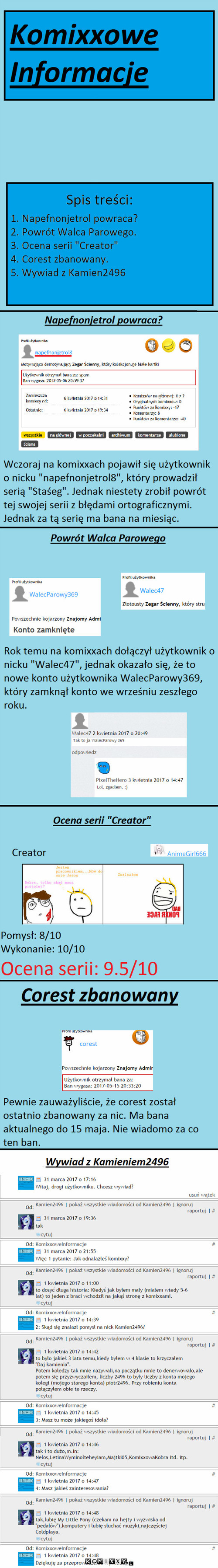 Komixxowe Informacje #2 –  