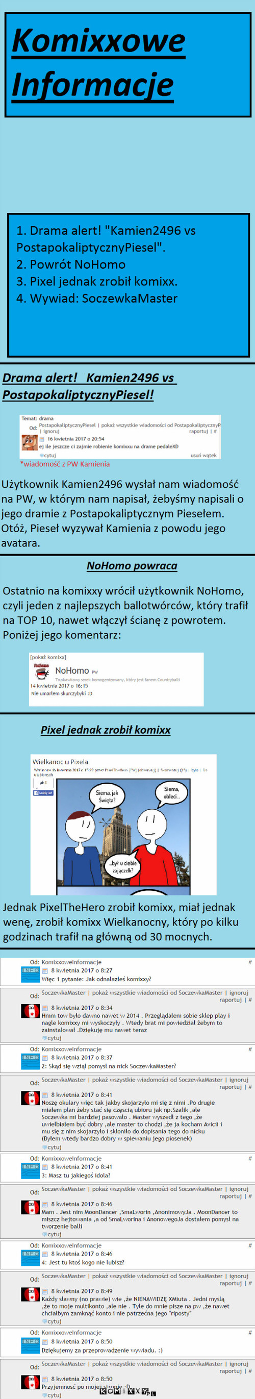 Komixxowe Informacje #8 (Wydanie inne) –  