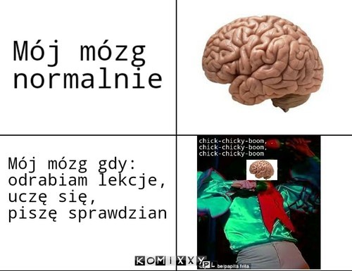 Mój mózg ma 2 tryby –  