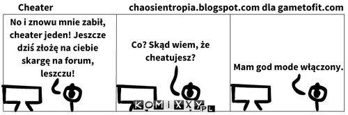 Cheater –  