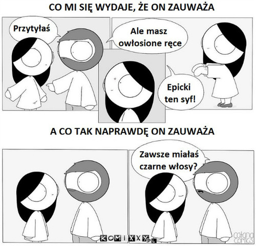 Faceci nie zauważają –  