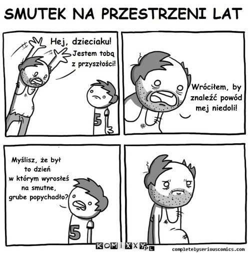 Smutek na przestrzeni lat –  