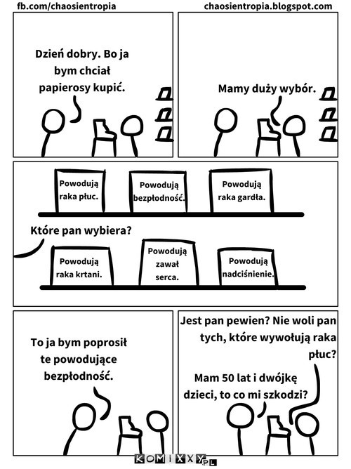 Kupowanie papierosów –  